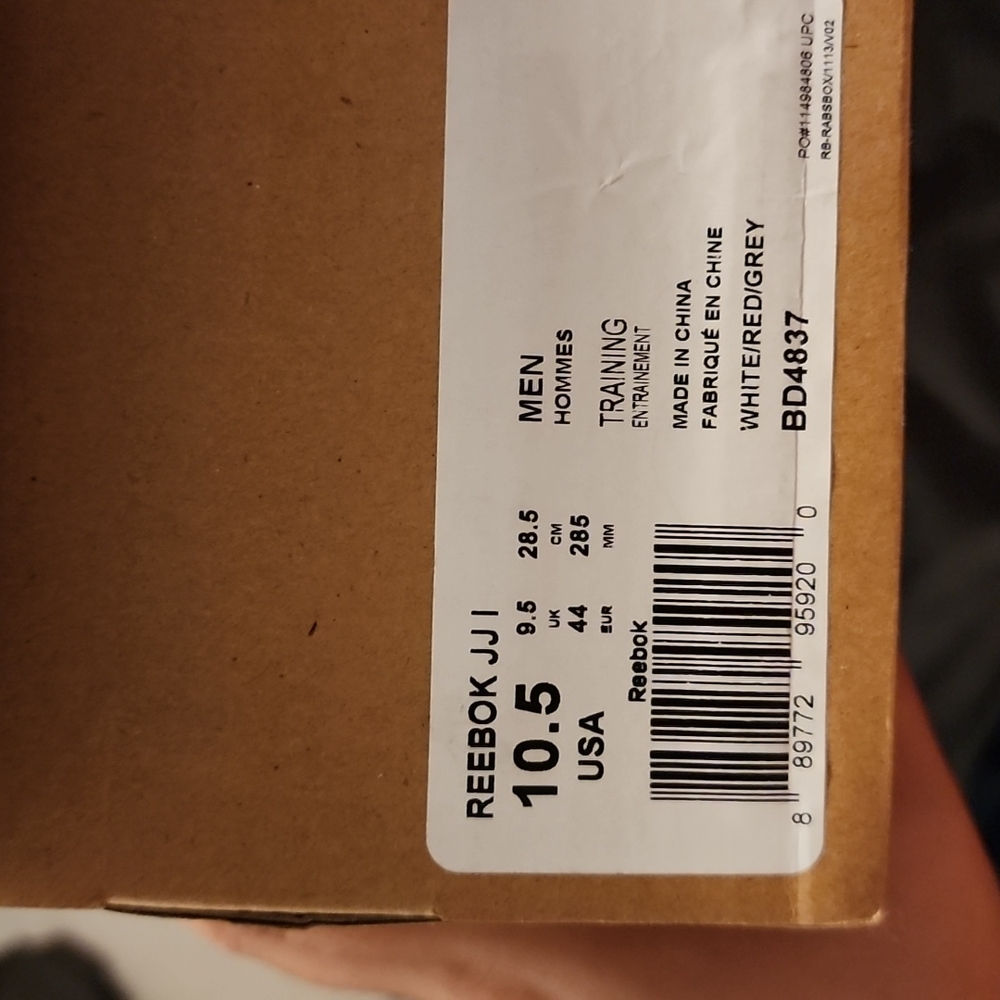 Reebok JJ Watt Shoes Size 10.5